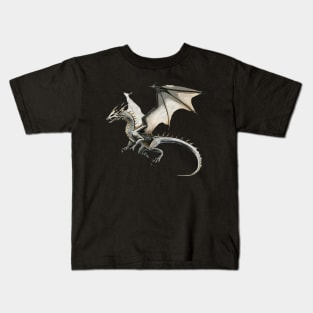 Iridescent Ice Dragon Kids T-Shirt